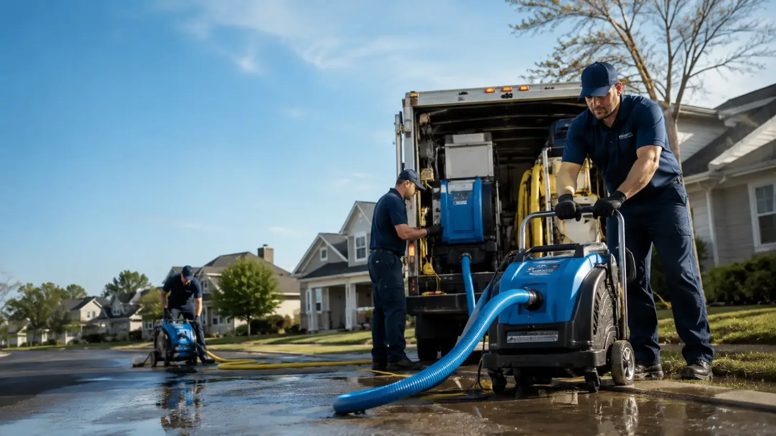 Flood Damage Cleanup in Italy, TX